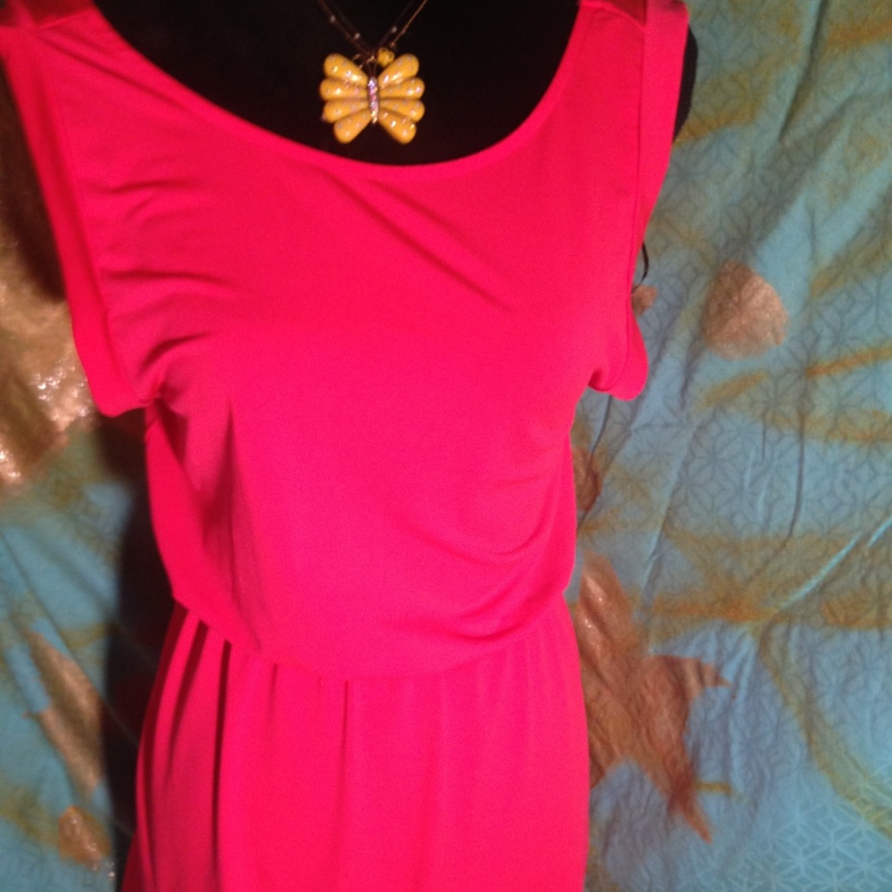 DIVIDED WATERMELON DRESS SZ4